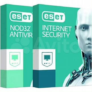 Eset NOD32 Internet Security и Antivirus(лицензион