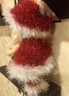 Интерьерная новогодняя кукла и елка