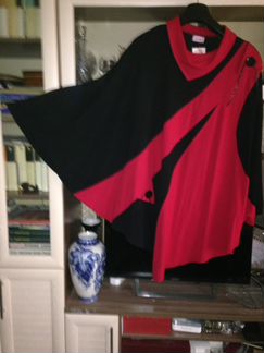 Новое пончо р.56-58