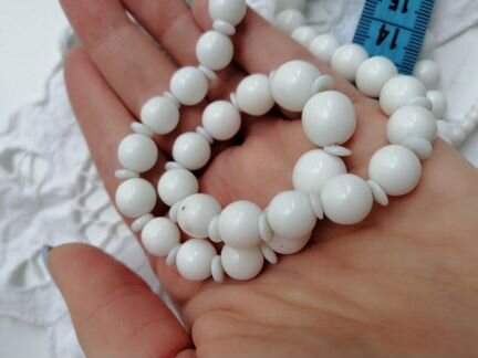 Бусы. Антик. Стекло