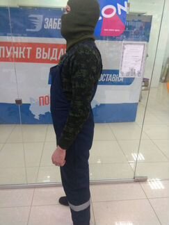 Спецодежда. Полукомбенезон рабочий. Зима