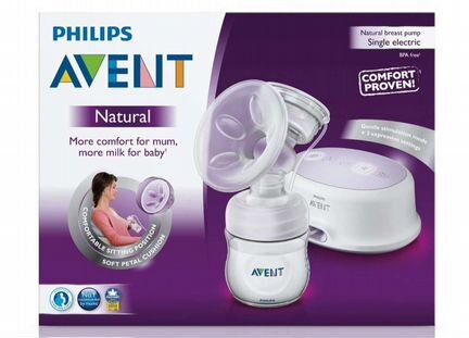 Молокоотсос avent электрический