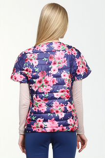 Новый двухсторонний пуховик/жилет