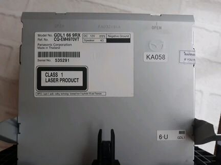 Магнитола Мазда 6 2011г