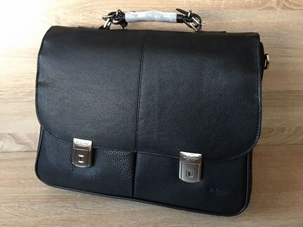 Мужской портфель из натуральной кожи