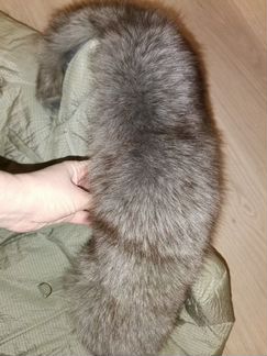 Зимняя куртка с натуральным мехом. Размер 52-54