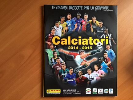 Альбом panini Calciatori 2014-2015 года