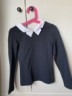 Платье сарафан школьное Silver spoon р.122