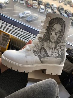 Ботинки весна Кожа натуральная, размер 37