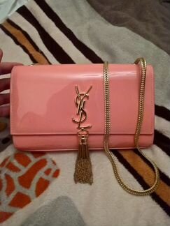 Сумка YSL Monogram Classic цвет лосось
