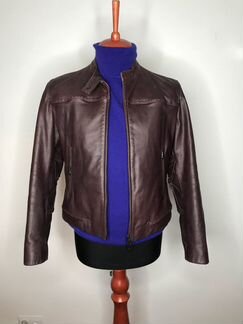 Кожаная куртка Armani Jeans (оригинал)