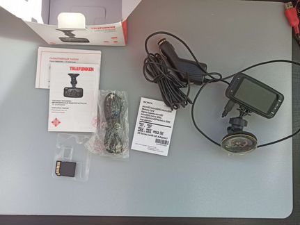 Видеорегистратор Telefunken TF-DVR24HD + micro SD