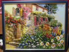 Картина Итальянский дворик. Алмазная мозаика объявление продам