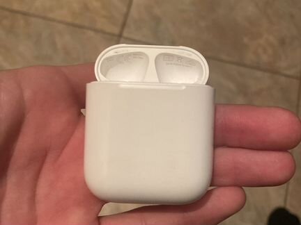 Airpods 1 оригинал кейс