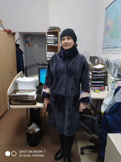 Новая натуральная дубленка женская 48-50