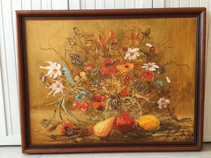 Картина маслом 87*67 см