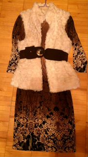 Платье женское с желеткой