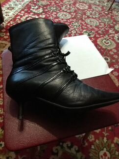 Полу сапоги(нат. кожа) 37р