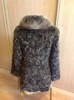 Полушубок из натурального меха