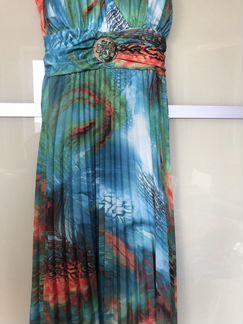 Платье длинное в пол на вечер S