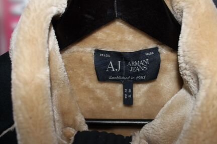 Шикарная дубленка armani оригинал