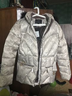 Шикарный пуховик Новый На утином пуху Дышит