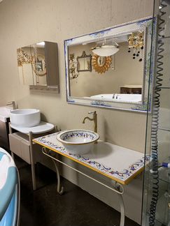 Комплект мебели для ванной euroceramica Италия