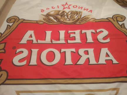 Флаг Стелла Артуа или Stella Artois