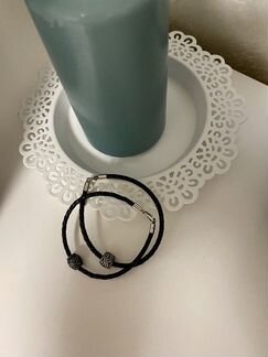 Кожаный браслет и шарм Sunlight