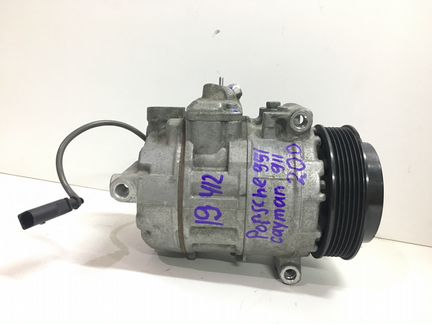 Компрессор кондиционера Porsche Cayman 991 911
