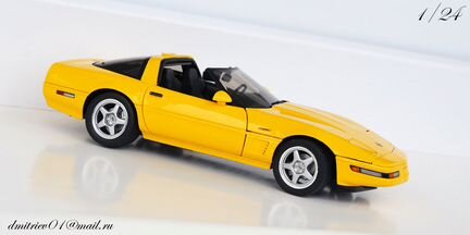 1/24.Danbury Mint.Chevrolet Corvette C4