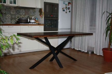 Стол обеденный Loft Cristal, стол журнальный, стел
