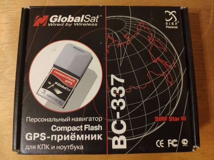 GPS приёмник BC-337 для ноутбука
