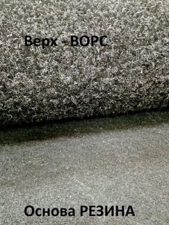 Ворсовые коврики в салон серые паджеро 3,4