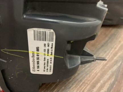 Фонарь задний левый Mercedes W166 GLE гле