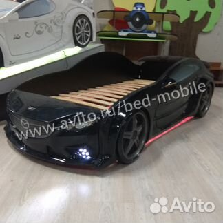 Кровать-машина EVO Мазда черный