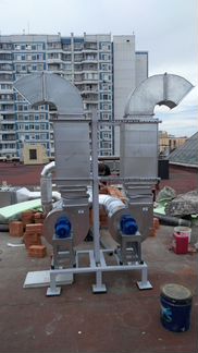 Вентилция для мангалов в торговых комплексах