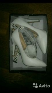 Лодочки белые