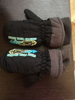 Варежки зимние детские