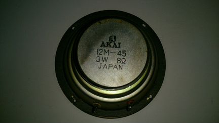 Динамик Akai 12M-45 Япония 1980-е года