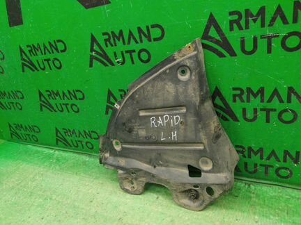 Защита днища левая Skoda Rapid 2012