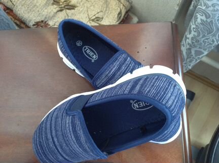 Кеды текстильные