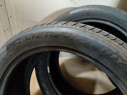 Пара шин 295 40 21 Pirelli PZero