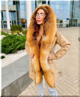 Парка с мехом