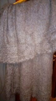 Оренбургский пуховый платок новый. подарок на 8 ма