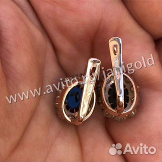 Золотые серьги