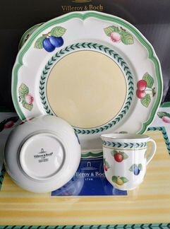 Villeroy&Boch French Garden Сервиз новый 4 персоны