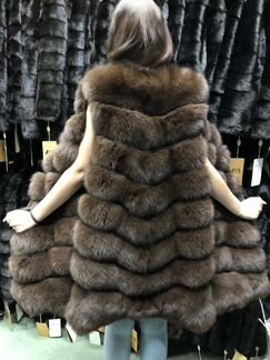 Жилетка из песца