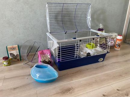 Клетка для морской свинки, шиншиллы, кролика