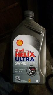 Масло моторное shell helix ultra 5w-40, тм-5